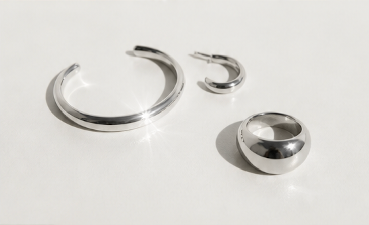 Silver jewelry