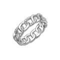 Silver Cuban Ring