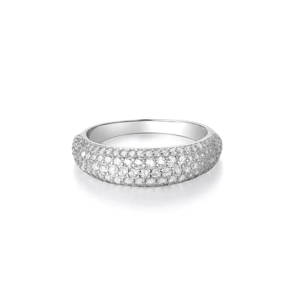 Silver Diamante Ring product photo