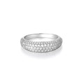 Silver Diamanté Ring