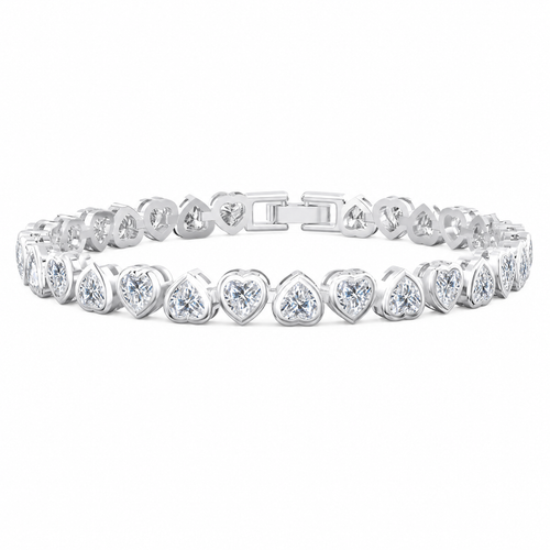 Silver Heart Bracelet product photo