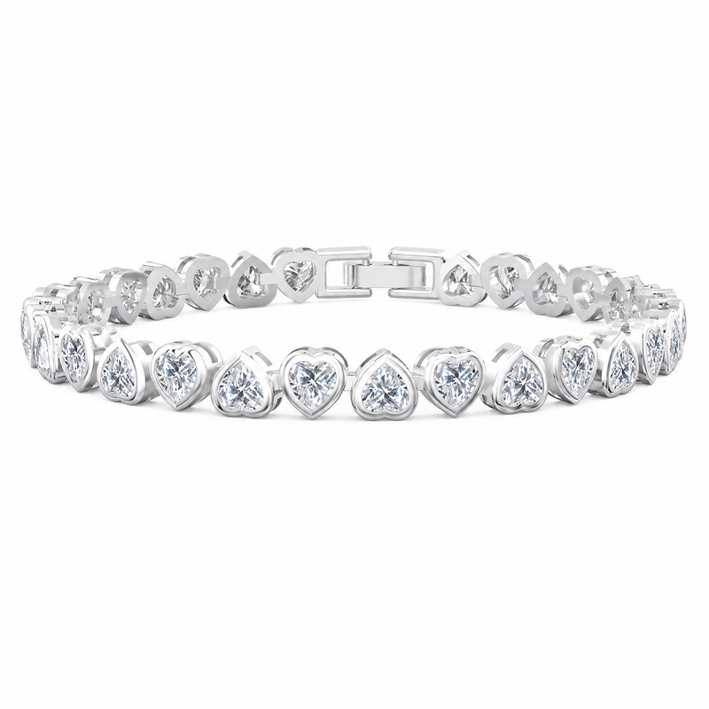 Silver Heart Bracelet product photo