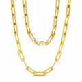 Paperclip necklace