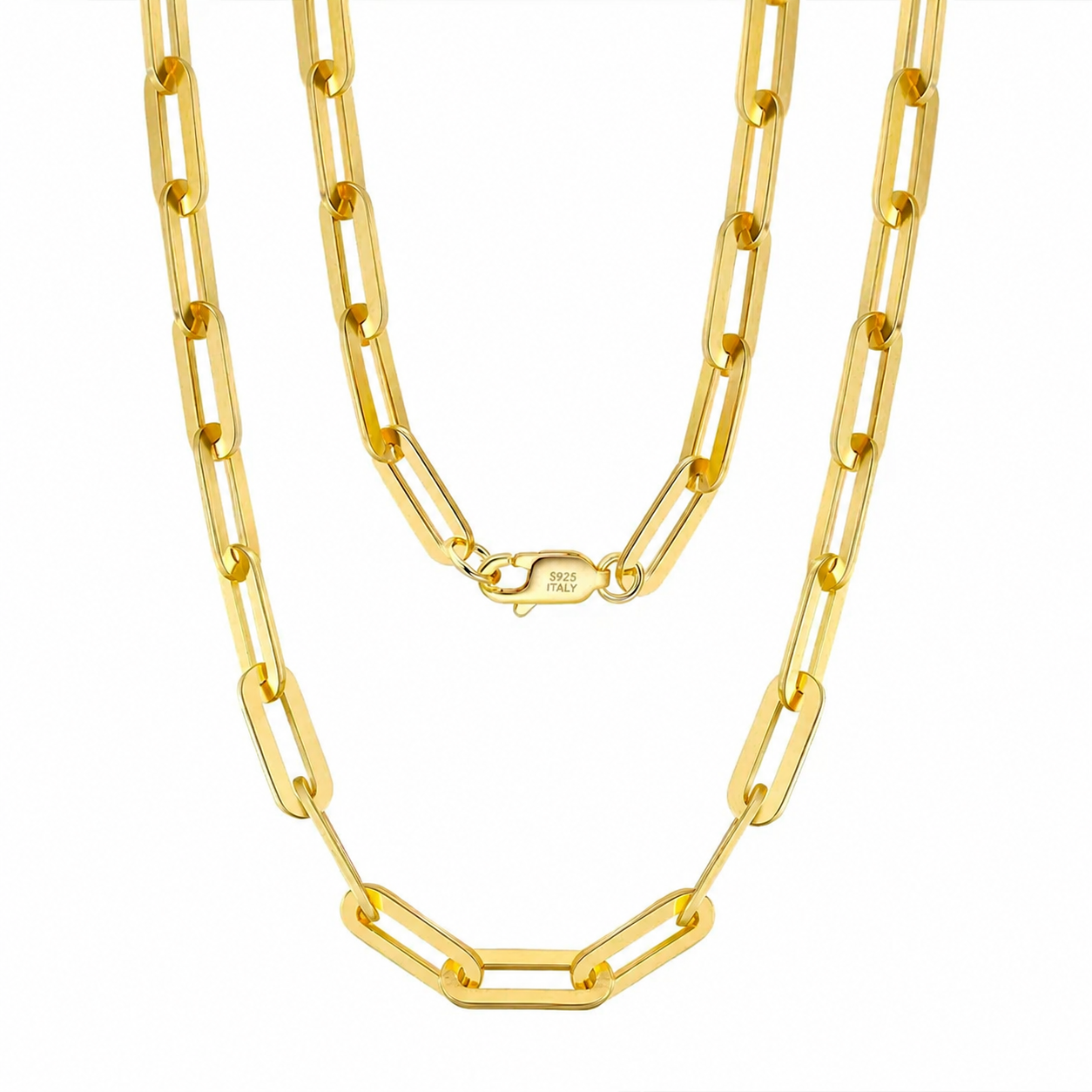 Paperclip necklace